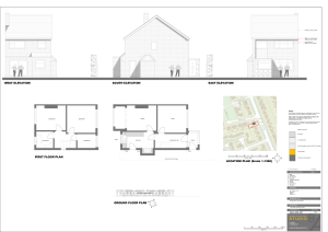 Location Plan and Existing Floor Plans and Elevations